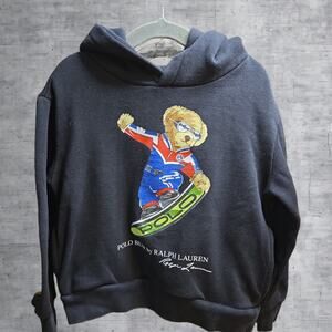 Ralph Lauren polo bear hoodie size 5